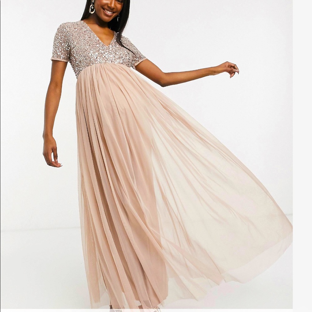 MATERNITY / BRIDESMAID LONG DRESS 💗